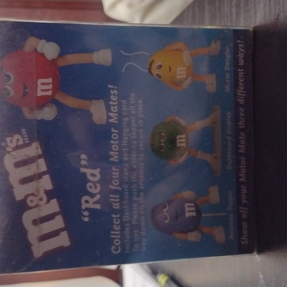 M&M's Red Motor Mates Collectible 3/4 - Picture 2 of 4